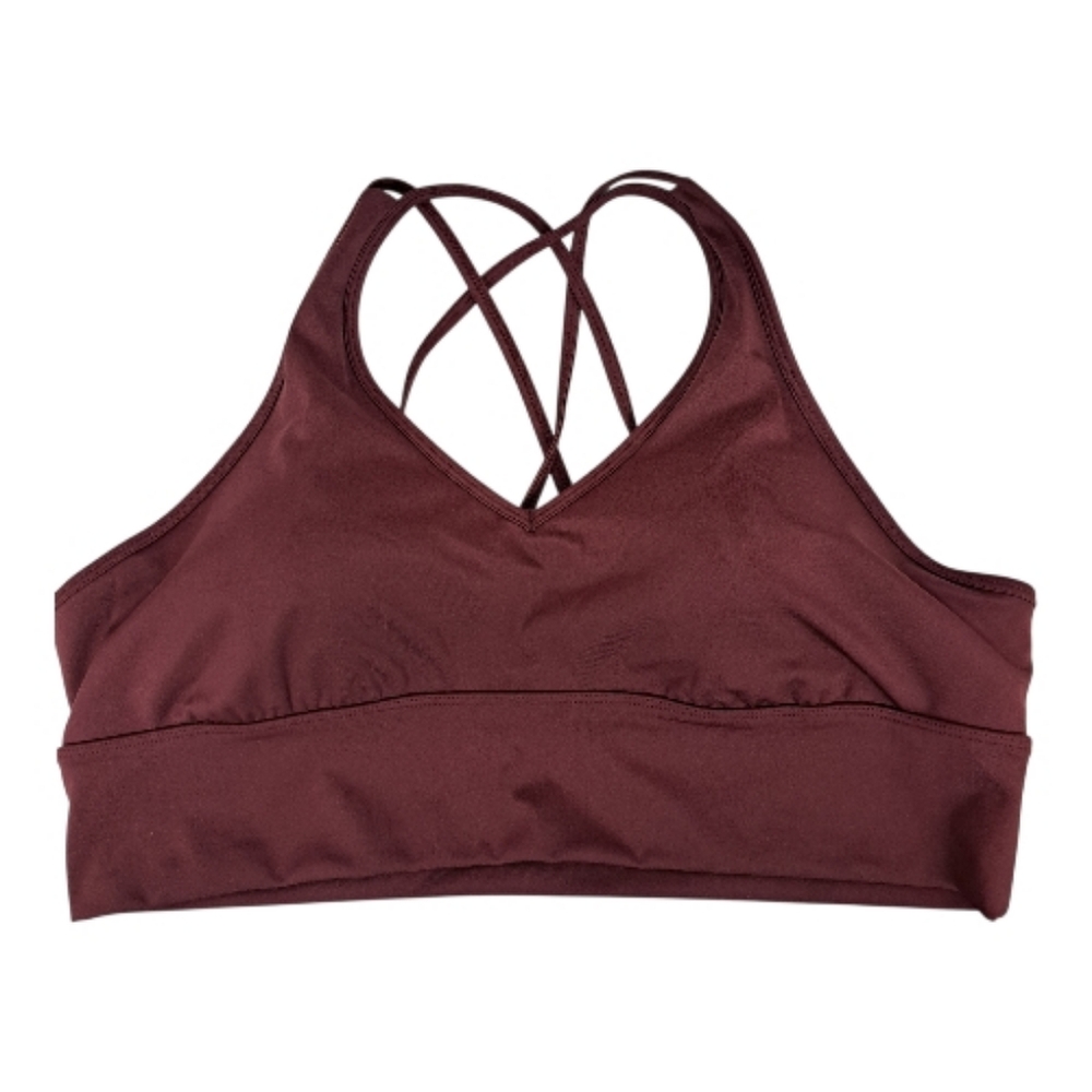 Hyba Multi Straps Sports Bra Burgundy size‎ XXL